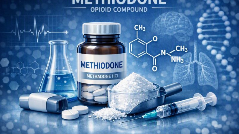Methiodone opioid treatment