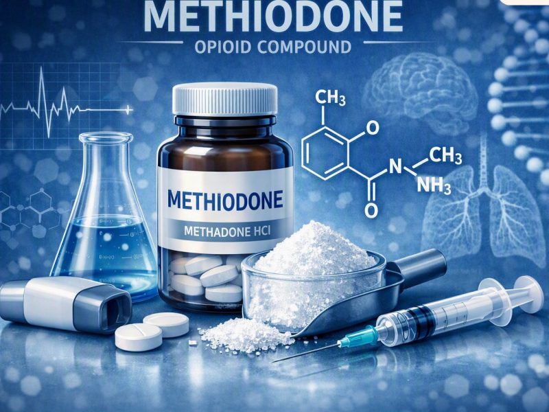 Methiodone opioid treatment