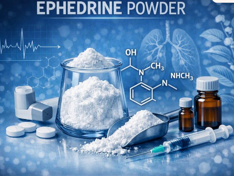 Ephedrine powder medical use